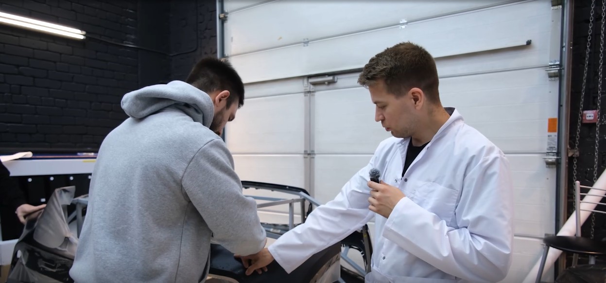 тест полиуретановой пленки